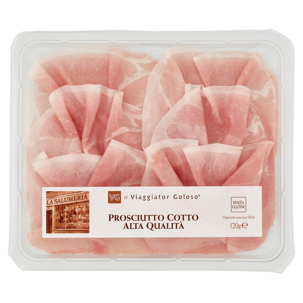 Prosciutto Cotto Alta Qualità, 120 g